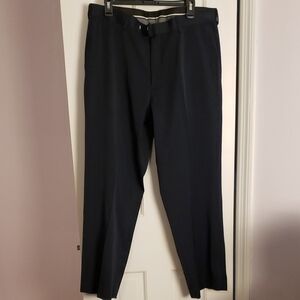 Perry Ellis Men's Navy Dress Pants